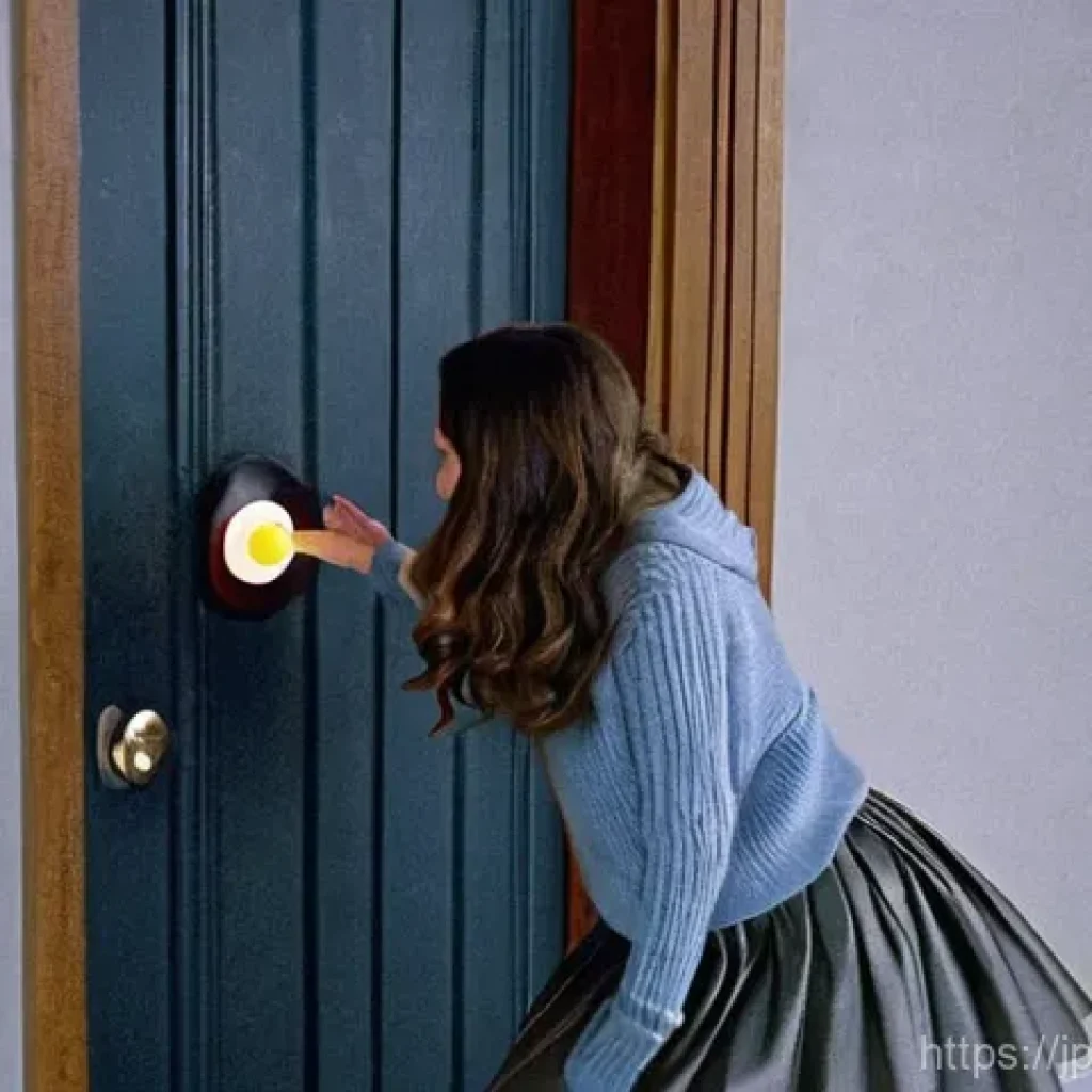 정전기 방지 장갑 추천 - **Winter Static Frustrations:**
    An indoor scene during winter, featuring a young woman in her la...